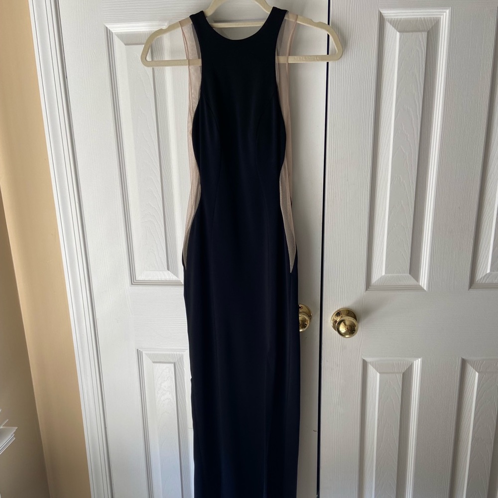 Nicole Bakti Mesh Gown (XS) Worn Once